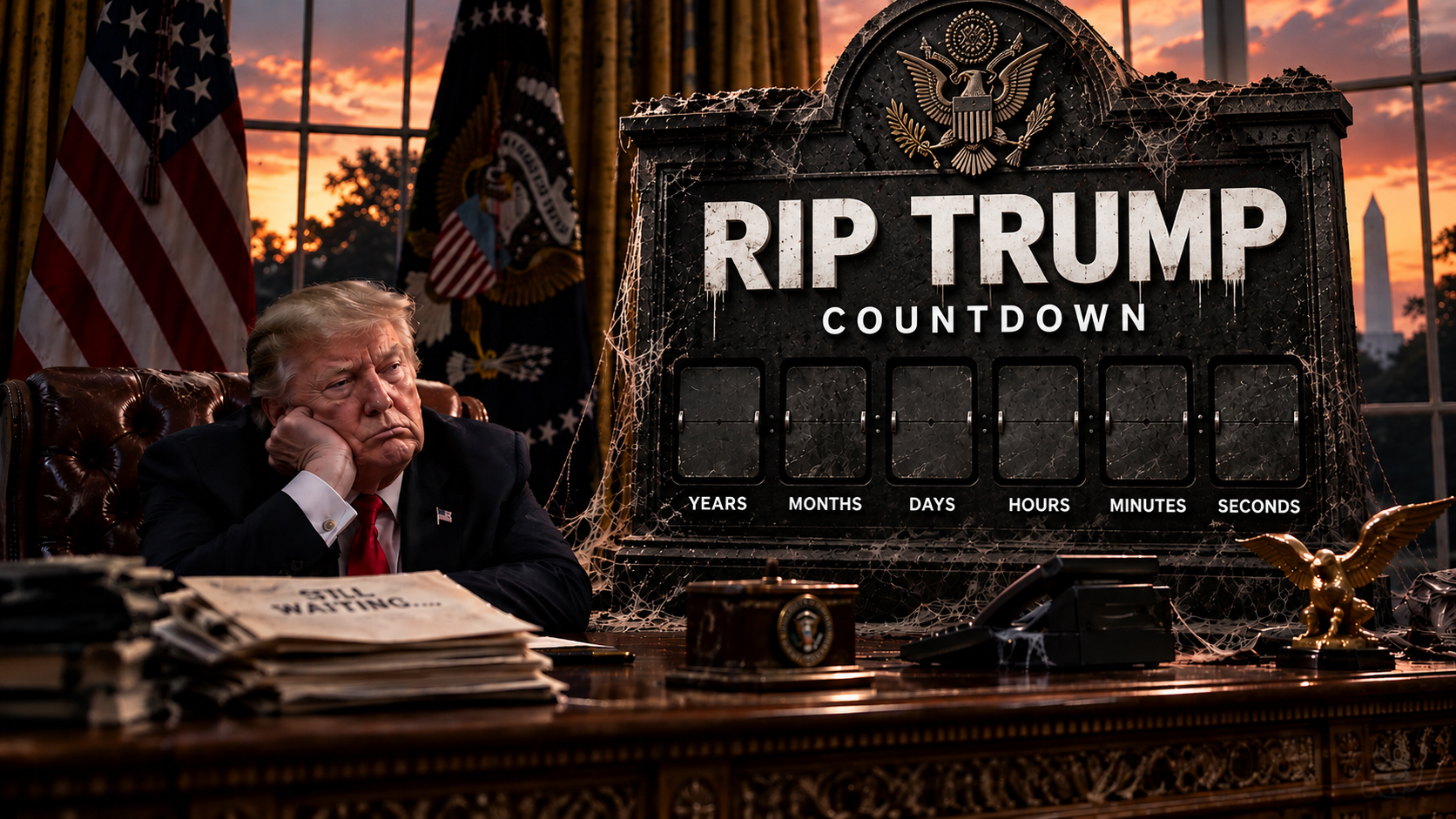 RIP TRUMP countdown